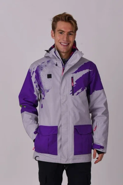 Oosc Afterparty Jacket In Purple