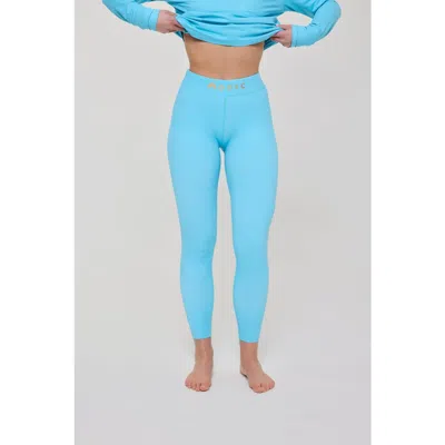 Oosc Baselayer Leggings Rhythm Is A Dancer Women's In Blue At Nordstrom, Size Xx-large