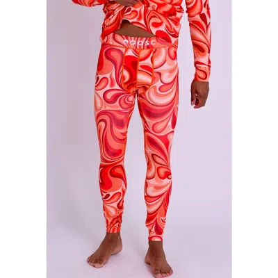 Oosc Baselayer Pant In Red