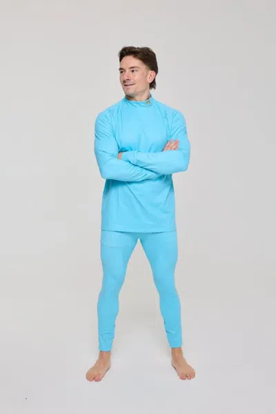 Oosc Baselayer Top In Blue