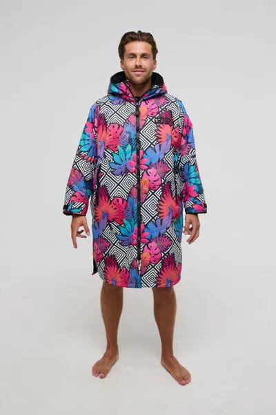 Oosc B.i.g. P.o.p.p.a. Recycled Lined Changing Robe In Multi