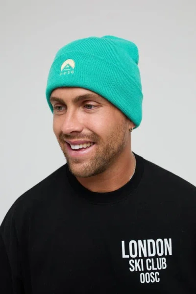 Oosc Classique Beanie In Blue
