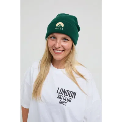 Oosc Classique Beanie In Green