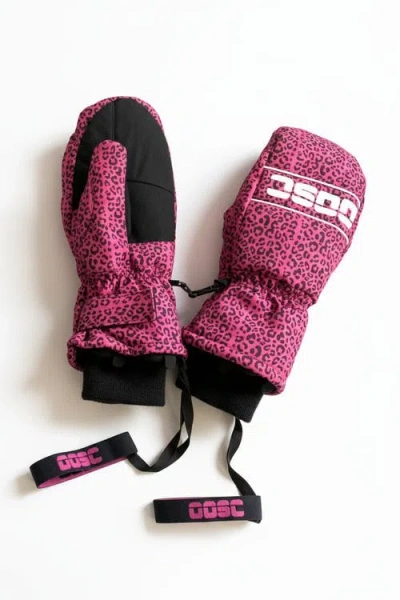 Oosc Clothing 1987 Primaloft® V2 Ski & Snowboard Mitt In Pink