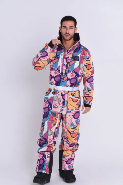 Oosc Comic Book Candy Ski Suit In Multi