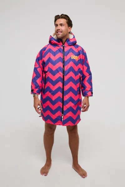 Oosc Fresh Prince Recycled Lined Changing Robe In Pastel Pink