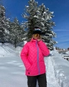 Oosc Glacier Thermolite® Insulated Jacket In Pink