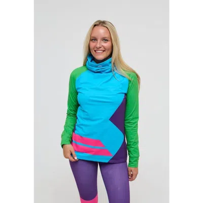 Oosc High Neck Baselayer Top In Multi