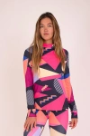 Oosc Hotstepper Womens Baselayer Top In Multi
