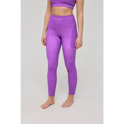 Oosc Infinite High Waisted Leggings In Purple