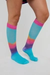 Oosc Mambo Sunset Ski / Snowboard Sock In Multi