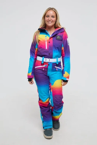 Oosc Mambo Sunset Ski Suit In Blue