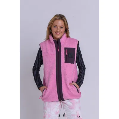 Oosc Method Vest Dusky Pink