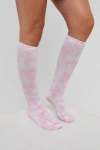 Oosc Pink Ski / Snowboard Sock In Multi