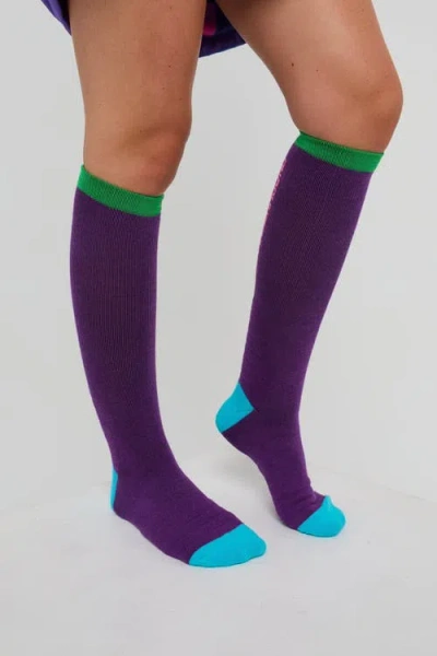 Oosc Powder Hound Ski / Snowboard Sock In Multi