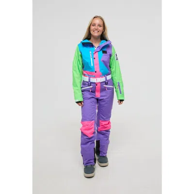 Oosc Powder Hound Ski Suit In Multi