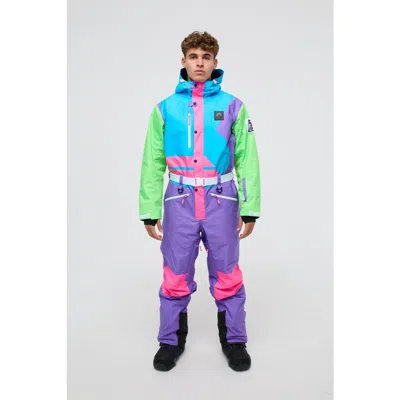 Oosc Powder Hound Ski Suit In Multi