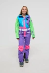 Oosc Powder Hound Ski Suit In Purple