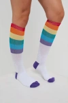 Oosc Rainbow Road Ski / Snowboard Sock In Multi