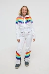 Oosc Rainbow Road Ski Suit In Multi