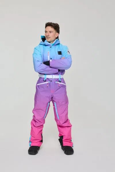 Oosc Rhythm Is A Dancer Ski Suit Men's In Sky Blue At Nordstrom, Size Small In Multi