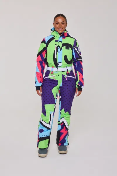 Oosc Shaped Ski Suit In Multi