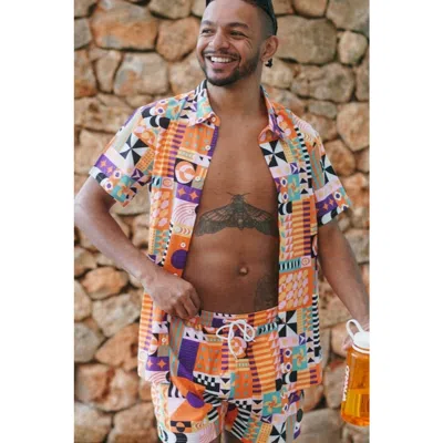 Oosc Short Sleeve Shirt In Multi