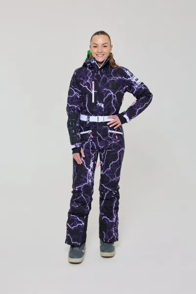 Oosc Ski Suit In Purple