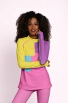 Oosc High Neck Baselayer Top So Fetch In Multi