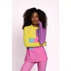Oosc High Neck Baselayer Top So Fetch In Multi
