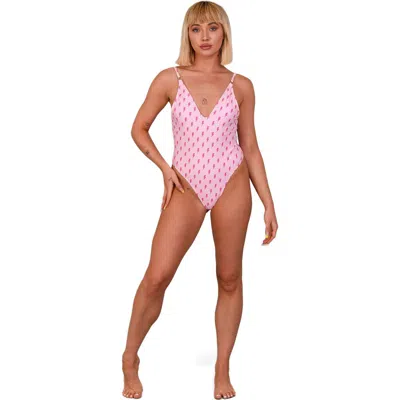 Oosc Swim Suit In Pink