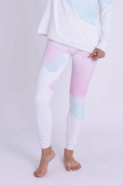Oosc Watercolour Womens Baselayer Legging In Multi