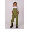 Oosc Yeh Girl Bib Pant In Brown
