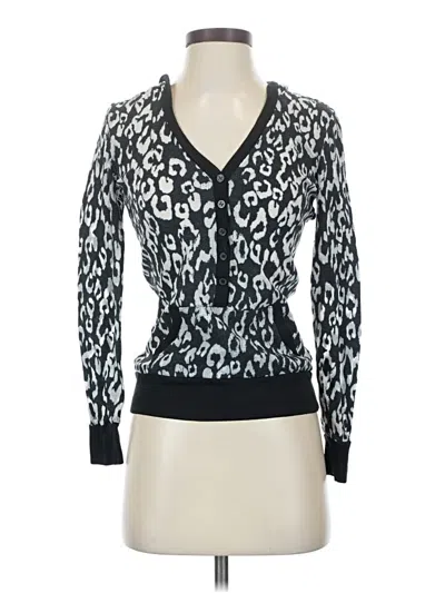 Pre-owned Op Cardigan Sweater In Black