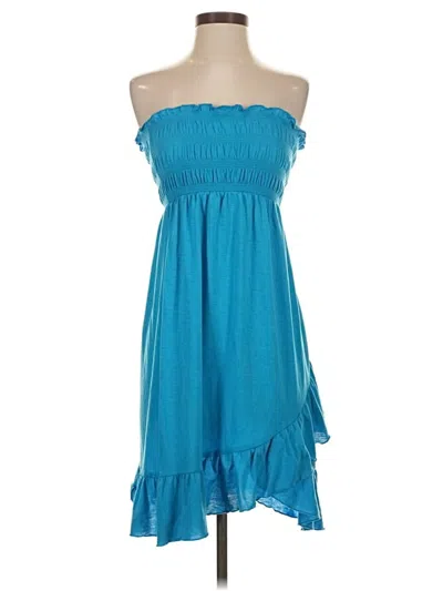 Pre-owned Op Casual Skirt In Blue