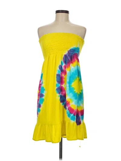 Pre-owned Op Casual Skirt In Yellow