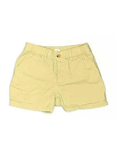 Pre-owned Op Khaki Shorts In Yellow