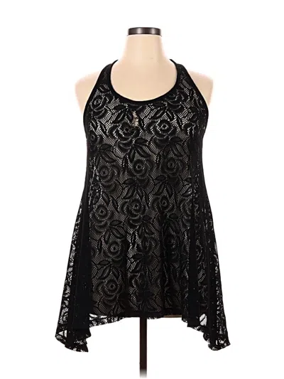 Pre-owned Op Sleeveless Blouse In Black