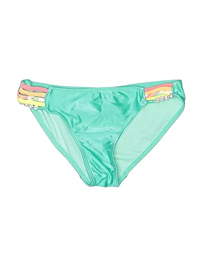 Pre-owned Op Swimsuit Bottoms In Green