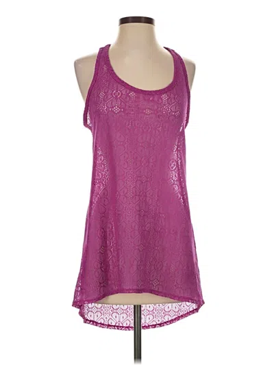 Pre-owned Op Tank T Purple Halter Neckline Ts