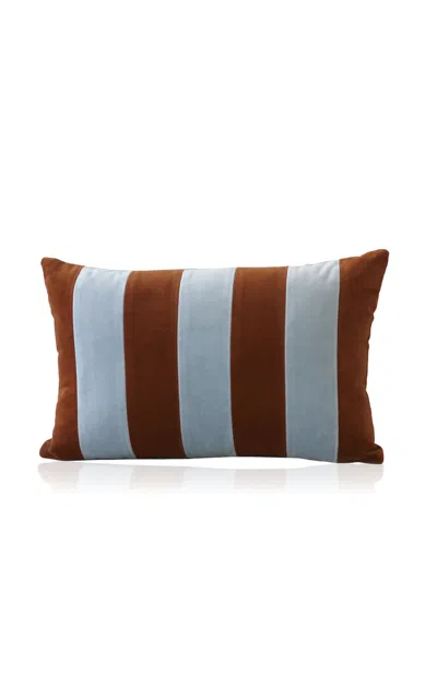 Opala Home Ametista Brown & Cloudy Blue In Multi