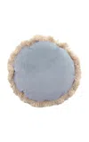 Opala Home Daisy Round Cloudy Blue In Multi