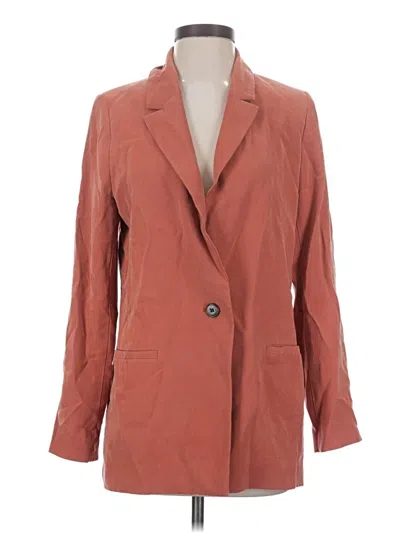 Pre-owned Open Edit Blazer Jacket In Orange