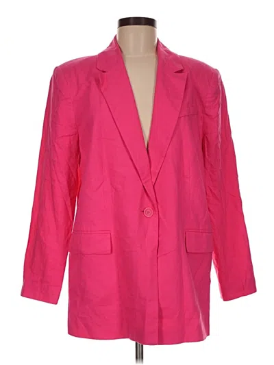Pre-owned Open Edit Blazer Jacket In Pink