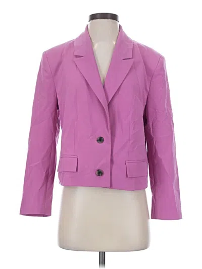 Pre-owned Open Edit Blazer Jacket In Pink