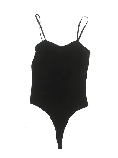 Pre-owned Open Edit Bodysuit In Black