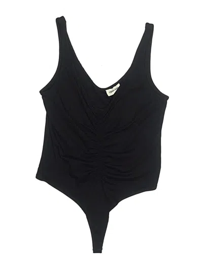 Pre-owned Open Edit Bodysuit In Black