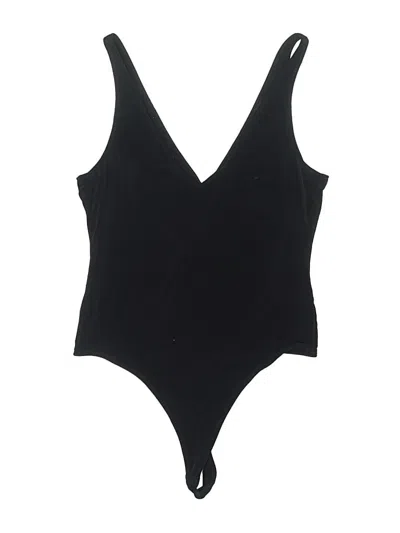 Pre-owned Open Edit Bodysuit In Black