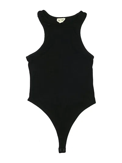 Pre-owned Open Edit Bodysuit In Black