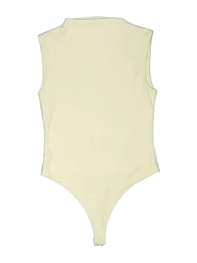 Pre-owned Open Edit Bodysuit In Ivory